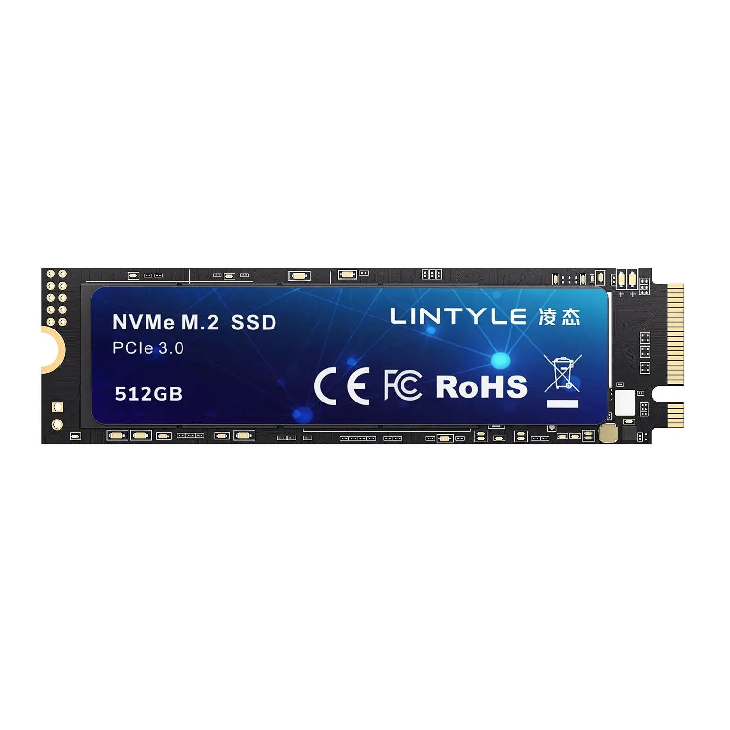 LINTYLE Ʈ PC ũž  ֿܼ  SSD, NVME M.2 2280 TLC PCIE 3.0 ָ Ʈ ̺, 256G, 512G, 1T, 3500 MB/s